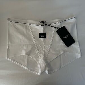 SKIMS X Dolce & Gabbana cotton jersey boy short